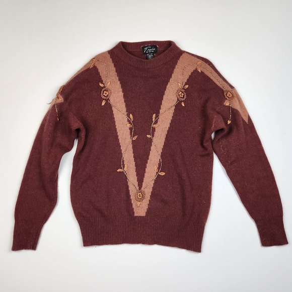 Fredo FLAWED Lambswool Angora Blend Sweater OS - Picture 1 of 8